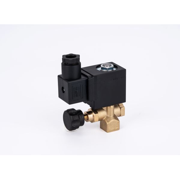 Etrany2Way 1/4in Steam  DC24V Brass Material Stop Solenoid Valve Normal Temperature Control Manual 1 Year Warranty ODM/OEM