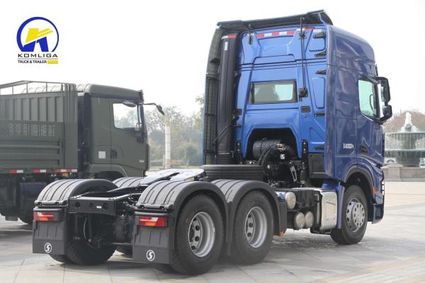 En buen estado Shacman X6000 6*4 Camión de cabeza de tractor con motor Cummins Isme 420