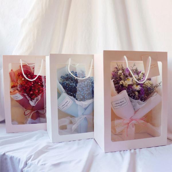 коробки представления цветка картона 20*12cm с политурой крышек УЛЬТРАФИОЛЕТОВОЙ