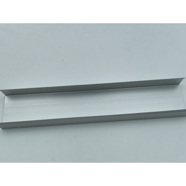 Aluminum profile manufacturers customize U-shaped channel silver anodized 6061 and 6063 aluminum profiles of any size