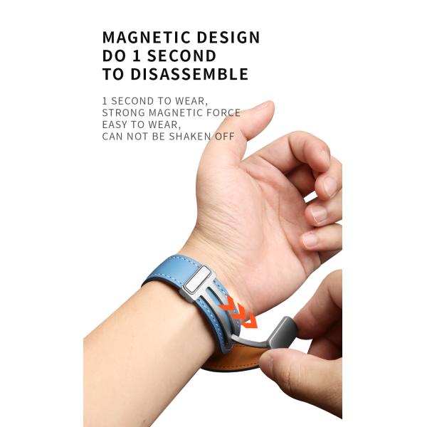 20мм роскошный кожаный часовой пояс для Samsung GaLaxy Watch 5 100% Профессиональный QC Прошел