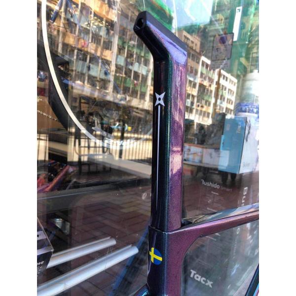 44/47/50/53/56/59cm Cuadro de carbono de suspensión completa bicicleta de carretera para los requisitos del cliente