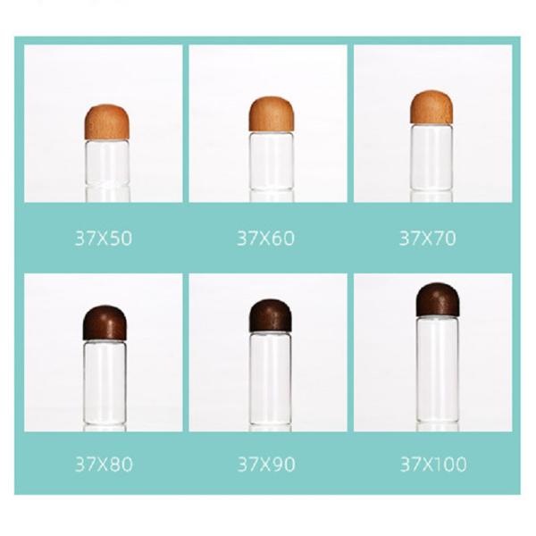 Опарникы хранения стекла пробирки боросиликата 20ml 25ml для медицины