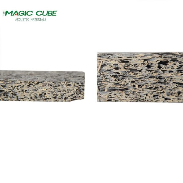 Sound Absorption Cementitious Wood Fiber Panels With Wood Wool And Cement