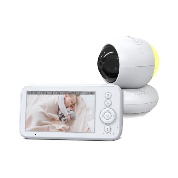OEM 5.5 Inch 1080P Video Baby Monitor with Night Vision Two-Way Audio