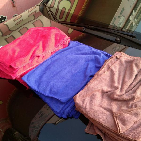 30*40cm Microfiber Car Washing Towels Microfibre Polishing Cleaning Cloth Wholesale