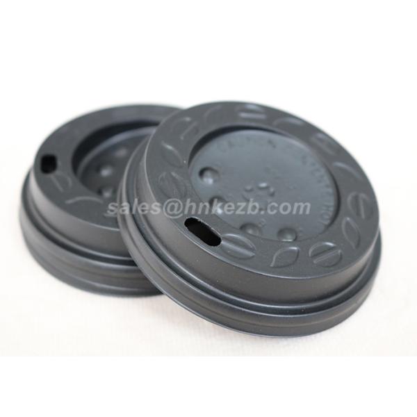 Dome Paper Cup Lid Cover , Disposable Coffee Cup Lids For 455ml 16oz Coffee Cups