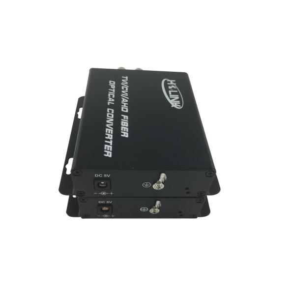 1080p HD1 Channel AHD Fiber Converter for  HD AHD CVI TVI camera optical audio receiver