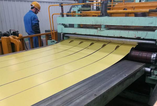 G550 AZ150g Galvalume Steel Coil AFP 55%Alu-Zinc Steel Slit Coils Anti-Finger Print Light Steel House Structural Steel