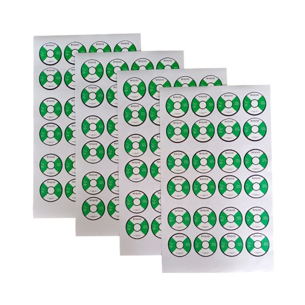 Glossy Matte Finish Self Adhesive Paper Labels Printing Custom Kiss Cut