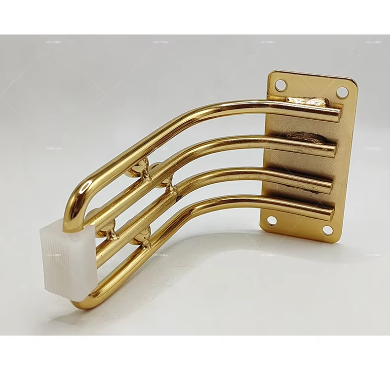 Hot Selling Gold Metal Sofa Legs Iron Furniture Chair Legs with Decorative Features for Kitchen Use Accessories for Table