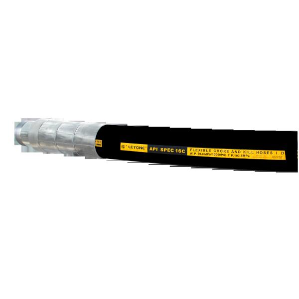 Oil Resistant Synthetic Rubber Oil Drilling Hose / Drilling Rotary Hose DN8-DN400 50ft-100ft Length