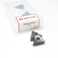 TNGA160404 PCD Al2O3 recubrido PCD CBN Insert para la forma triangular y las necesidades personalizadas