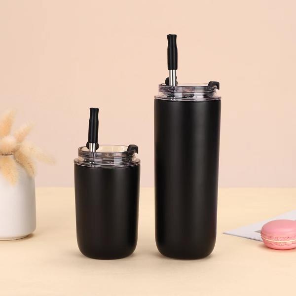 304 Stainless Steel Coffee Mugs Modern Design Reusable Bottle for Hot and Cold Drinks