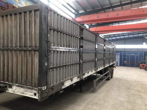 2-Axle Cargo Transport Truck Semi-Trailer With Enclosed Container Made In AND9400XXY