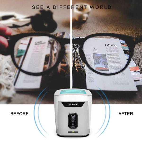 Уборщик лезвий бритвы дозоров ультразвуковой для домашней пользы 50W 1.3L делает водостойким