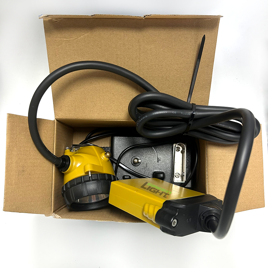 25000lux Brightest Mining Light Anti-explosion Best Mining Headlamp with Charger High Beam Miner Lamp