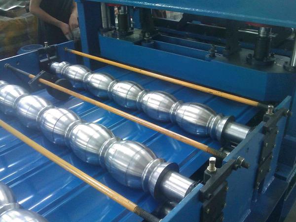 75mm Roller Diameter Steel Tile Sheet Forming Machine for Customer Requirements