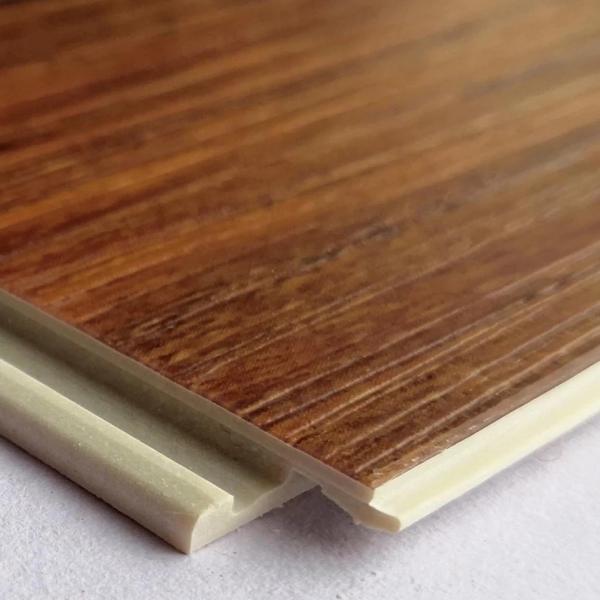 SPC Clicando en el suelo 4mm 5mm Muestra gratuita 7'x48' B1 Incendiario de madera carilla de lujo
