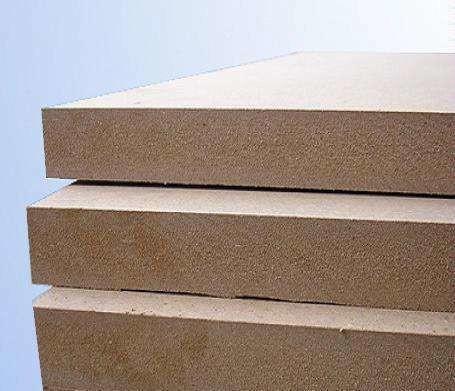 Waterproof Hardwood Decorative MDF Board / Construction Wood Veneer MDF Panels