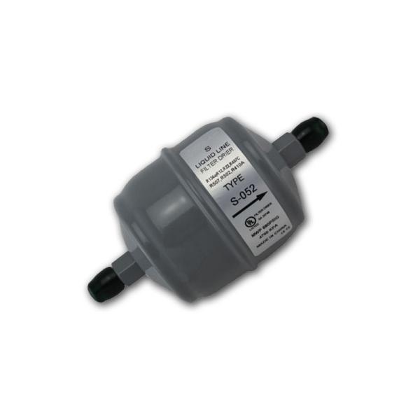 Grey copper Freezer Filter Drier For Refrigerator S Series Acid Removal