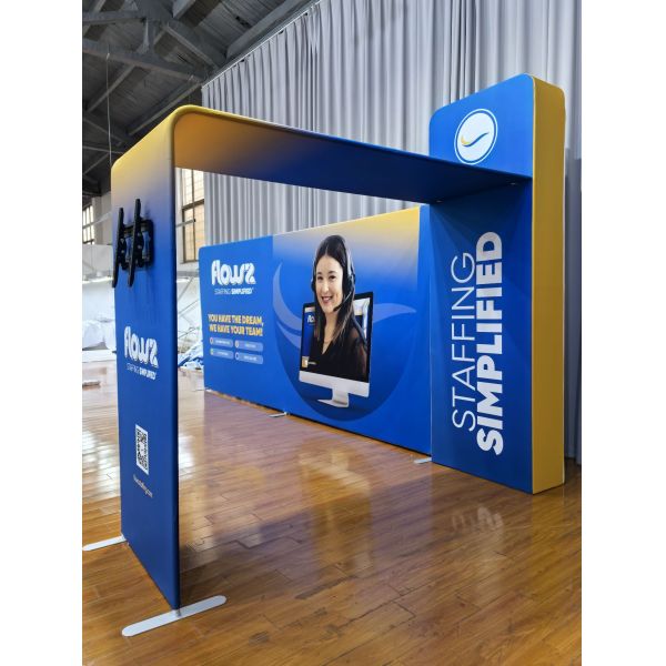 10x20ft Trade Show Modular Display Stretch Fabric Trade Show Displays