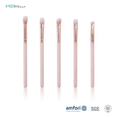 A sombra plástica do punho do mármore macio de BSCI escova 5pcs
