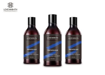 Cor semi permanente protegida contra os agentes tóxicos do cabelo nenhuma cor mais brilhante de dano para adultos