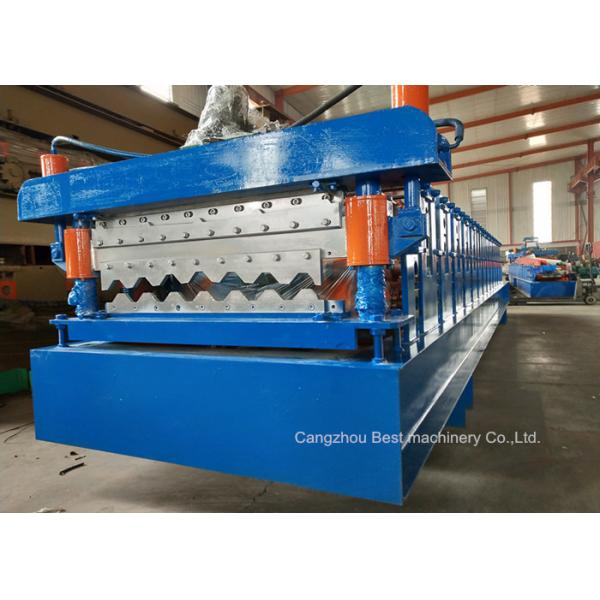 1 Chain Driven Double Layer Roll Forming Machine For Warehouses / Garages
