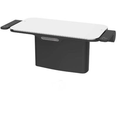 Smooth Lines And Wide Countertop Design Shelf Basin Faucet For Hotel Bathrooms