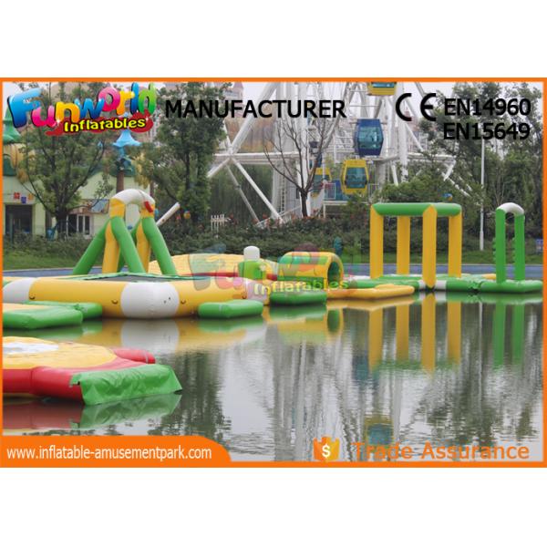 аквапарк брезента ПВК 0.9мм раздувные, мега раздувные водные виды спорта для взрослого