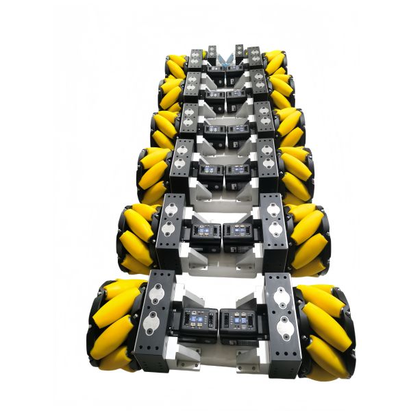 12 Inch Wireless Controller Chassis Mecanum  Wheels 4 Wheel 3000kg For  Robot
