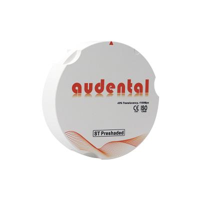 Pre Shaded Vita Zirconia Dental CAD CAM Disc ST/DST Super Translucency