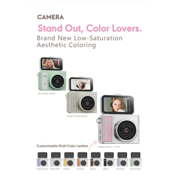 2026 S162 HD Digita Camera Thumb Student 1.47inch Small Video Camera
