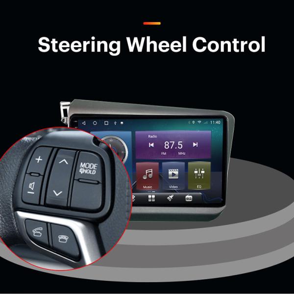 2 Din Android 12 Car Radio GPS 4G Carplay Auto Stereo For Honda Civic 2012 - 2015
