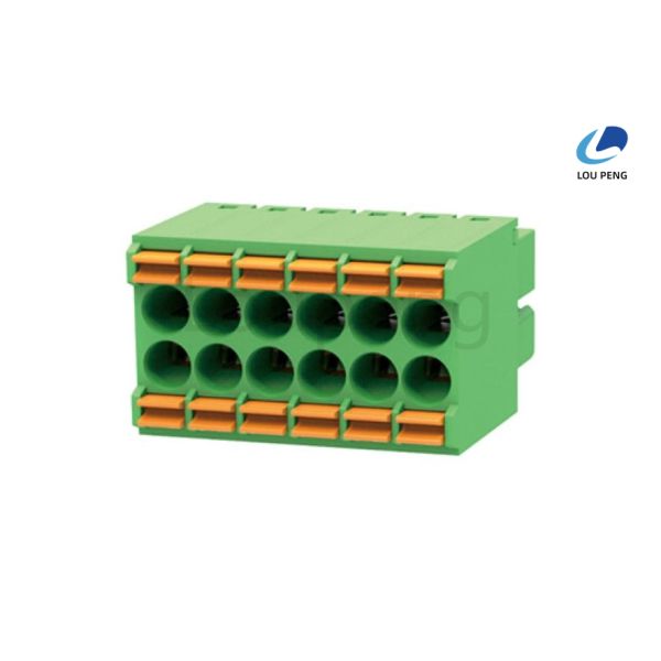 Max Soldering Plus 250 Degrees Celsius For 5 Seconds Terminal Blocks With Pin Header Brass Tin Plated And Rated Voltage 300V Designed For Power Connections
