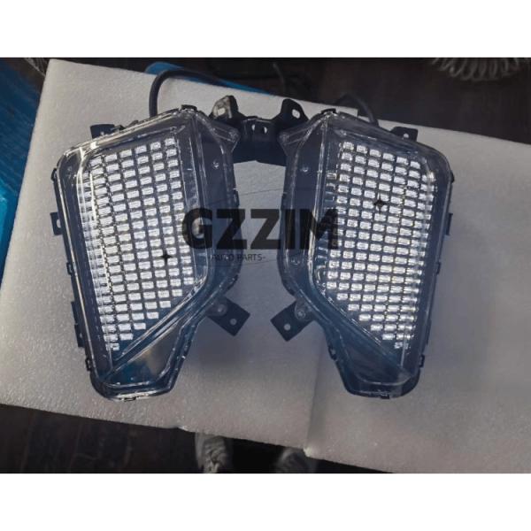 Feu antibrouillard de pièces automobiles, feu de jour pour Hyundai Santa Fe 2013-2017, certifié CE ISO9001 CCC, expédié de Shanghai