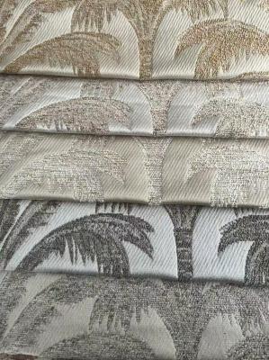 Polyester Chenille Luxury Curtain Fabric Breathable With Woven Technics