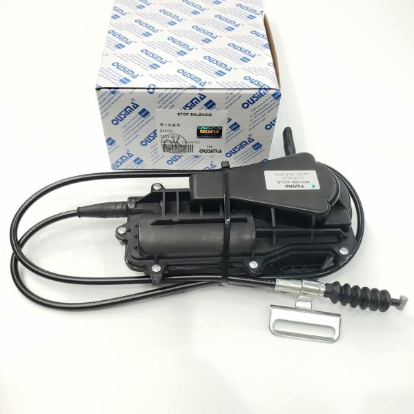 OUSIMA Engine Fuel Stop Solenoid 2523-9017 25239017 For Excavator Doosan Daewoo DH220-5 DH225-7 24V