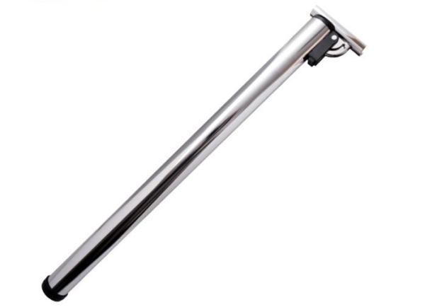 Iron Folding Metal Table Frame Legs Dia 50mm With Chrome Plated / Nickel Wire