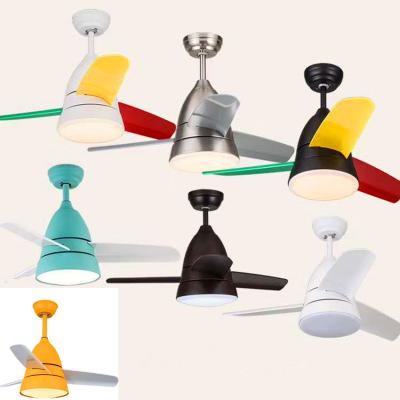 Multi luz do fã de teto do quarto da sala de jantar da sala de crianças da cor