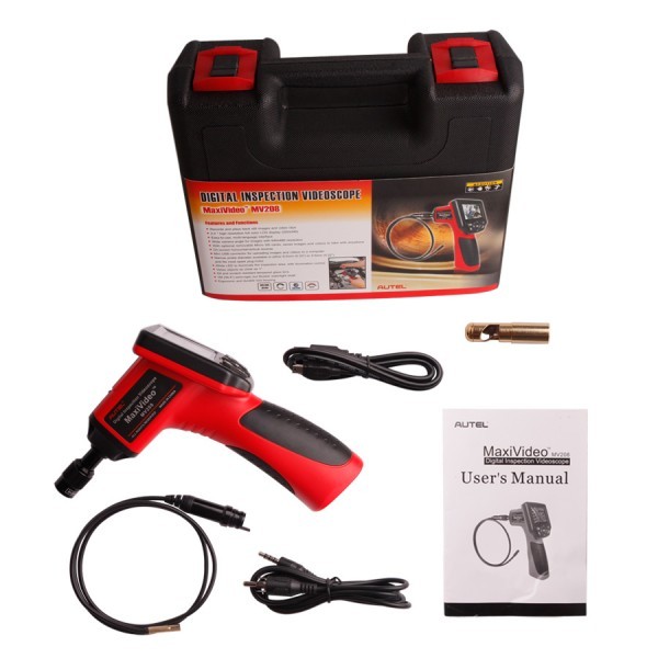 Autel Maxivideo MV208 цифров Videoscope с камерой осмотра головки Imager диаметр