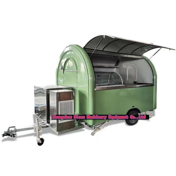 Mobile Food Trailer Equipped with L420cm*W180cm*H230cm Air Conditioner 10% Discount