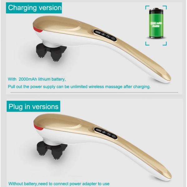 Wireless Cordless Wand Massager , Warmly Received Body Wand Personal Massager