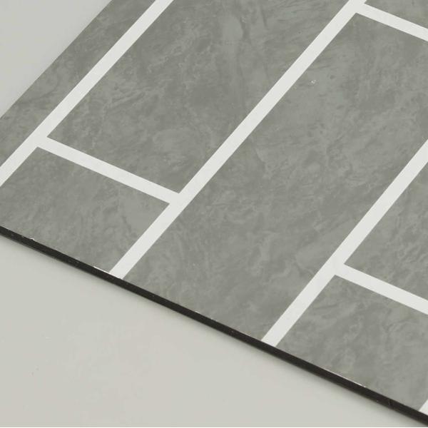 Diseño de sombras giratorias de árboles Panel compuesto de aluminio para la decoración de paredes de edificios 4MM 1.22*2.44m sitios históricos y lugares pintorescos material de decoración