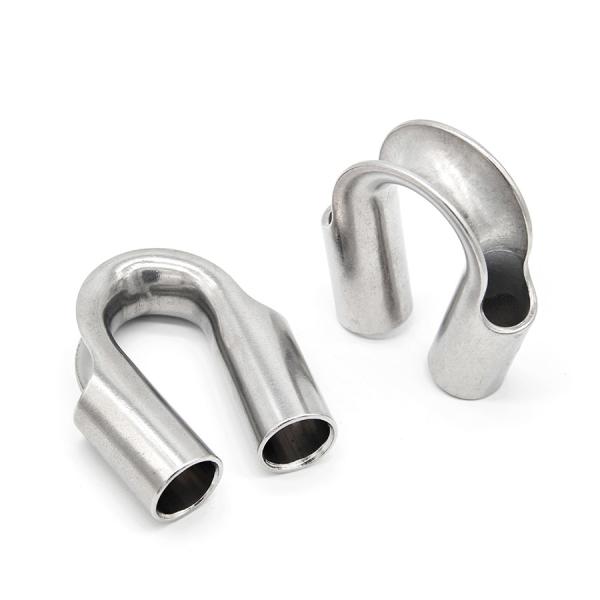 Industrial Wire Rope Thimbles Stainless Steel 316 304 Tube Thimbles