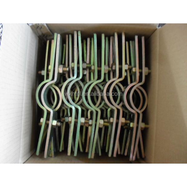 Galvanized Stainless Steel Pipe Riser Clamp For Cast Iron Pipe