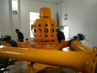 Arma de pulverizador dobro vertical do grupo de gerador de Hydroturbine da greve 200KW oblíqua