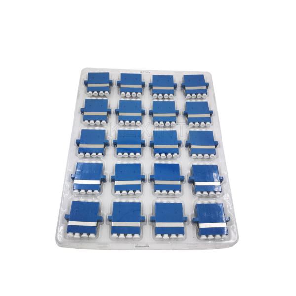 Excellent Performance Fiber Optic Adaptor 4 Core LC Communication FTTH System Blue