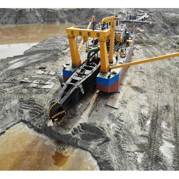 Rexroth Hydraulic Pump River Sand Dredger with Cumins Engine
